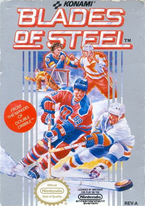 blades of steel nes box|blades of steel NES version.